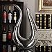 Wine Decanter by Bella Vino - Premium Crystal Glass Horn Decanter, Improves Wine Taste Smoother, Elegant and Effective Red Wine Carafe