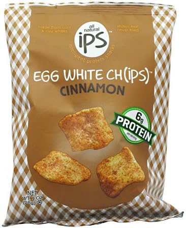 All Natural ips - Egg White Ch(ips) - Cinnamon (Pack Of 24)