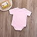 Baby Girls Short Sleeve Cute Like Mommy Smelly Like Daddy Bodysuit