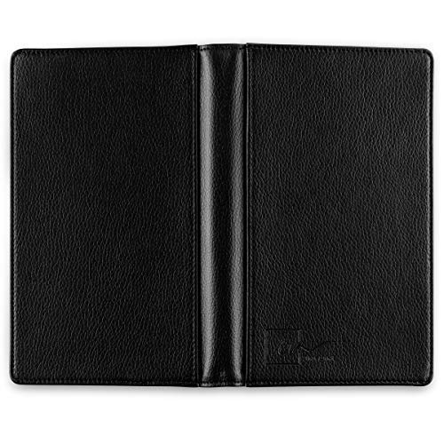Inkline Business Card Holder, Professional PU Leather Name Card Book Holder, Credit Card Organizer, Black - 240 Cards (11916)