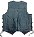 Men's Leather 10 Pockets Motorcycle Biker Vest New All Sizes (4XL (CHEST 56 INCHES))