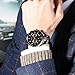 Men's Watches Luxury Diamonds Sports Casual Dress Business Watch Quartz Analog Waterproof Chronograph Date Wristwatch Stainless Steel Band Black Color