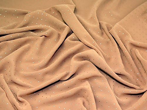 copper chiffon dress