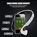 Bone Conduction Headphones , Sweatproof, Sport,Safe, Wireless Bluetooth Earphones with Mic,for Drivers,Outdoor Cyclist and Elderly People with Hearing Impairment
