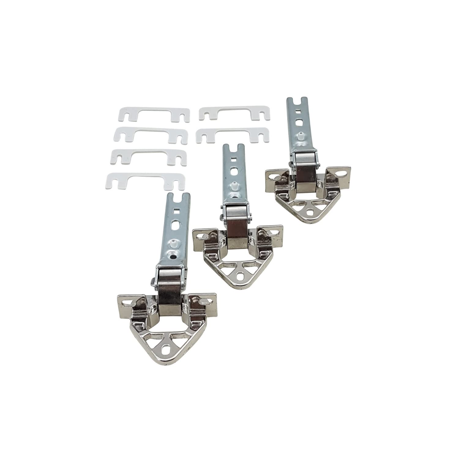 Lichtblau Refrigerator Hinge, Set of 3 for Bosch Siemens 268698, 00268698, 268699, 00268699 , Easy to Install