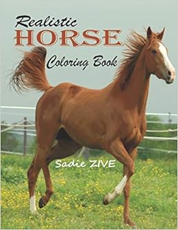 Amazon Com Realistic Horse Coloring Book Wonderful World Of Horses Coloring Book An Adult Coloring Book For Horse Lovers Big Book Of Horses To Color Horse Relaxation Horse Coloring Books For Adults