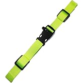 Ikerall Sternum Straps For Backpacks 1-pack,Adjustable Chest Strap with Emergency Whistle Buckle Suitable for Backpack Straps (Chartreuse)