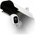 Uogw Sun Rain Shade Camera Cover Shield Works for Blink XT,XT2,(3rd Gen) XT3,XT4 (4th Gen),Arlo,Arlo Pro,WyzeCam,Nest,Ring,Protective Roof for Outdoor Security Cameras, Aluminum Alloy Material-White