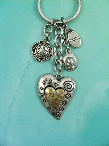 Firefighter Fireman First Responder Paramedic Charm Keychain
