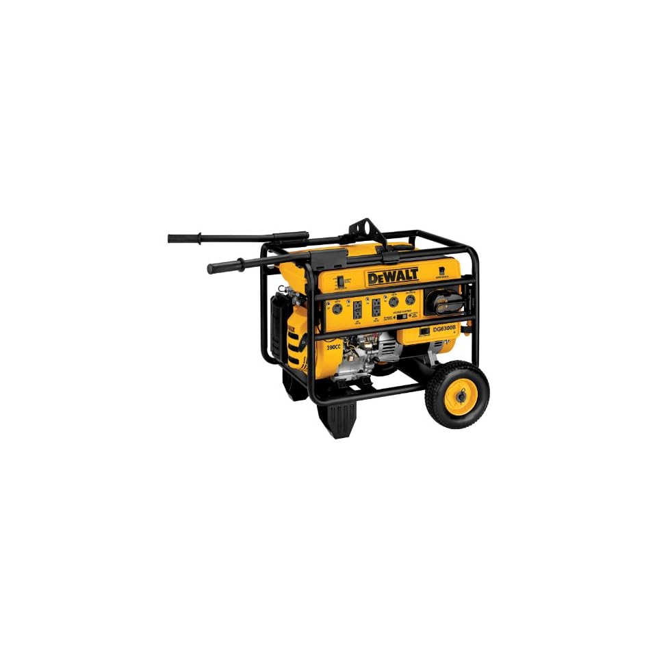 DG7000B DeWALT 7000 Watt Commercial Generator with 18V Battery Start on