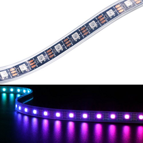 Mokungit 16.4ft ws2812b led strip light 60 pixels indiv…
