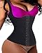 Women's Slimming Body Shaper Mesh Compression Vest with Girdle Tummy High Control (2XL, Black)