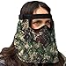 Down Under Outdoors Premium Camo Hunting Face Mask in Lightweight Breathable Sheer Mesh for Warm Weather, Adjustable for Men, Women and Kids