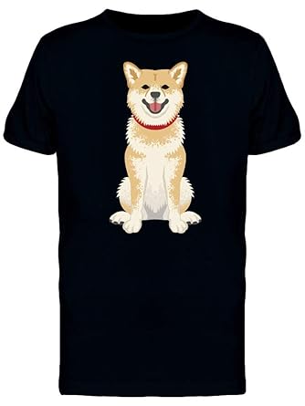 Amazoncom Shiba Inu Clip Art Tee Mens Clothing