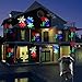 Party Projection Lights Led Projector Light, Kohree Outdoor Light Snowflake Spotlight 10 Pattern Sparkling Landscape Lights for Holiday Party Waterproof Multilcolor