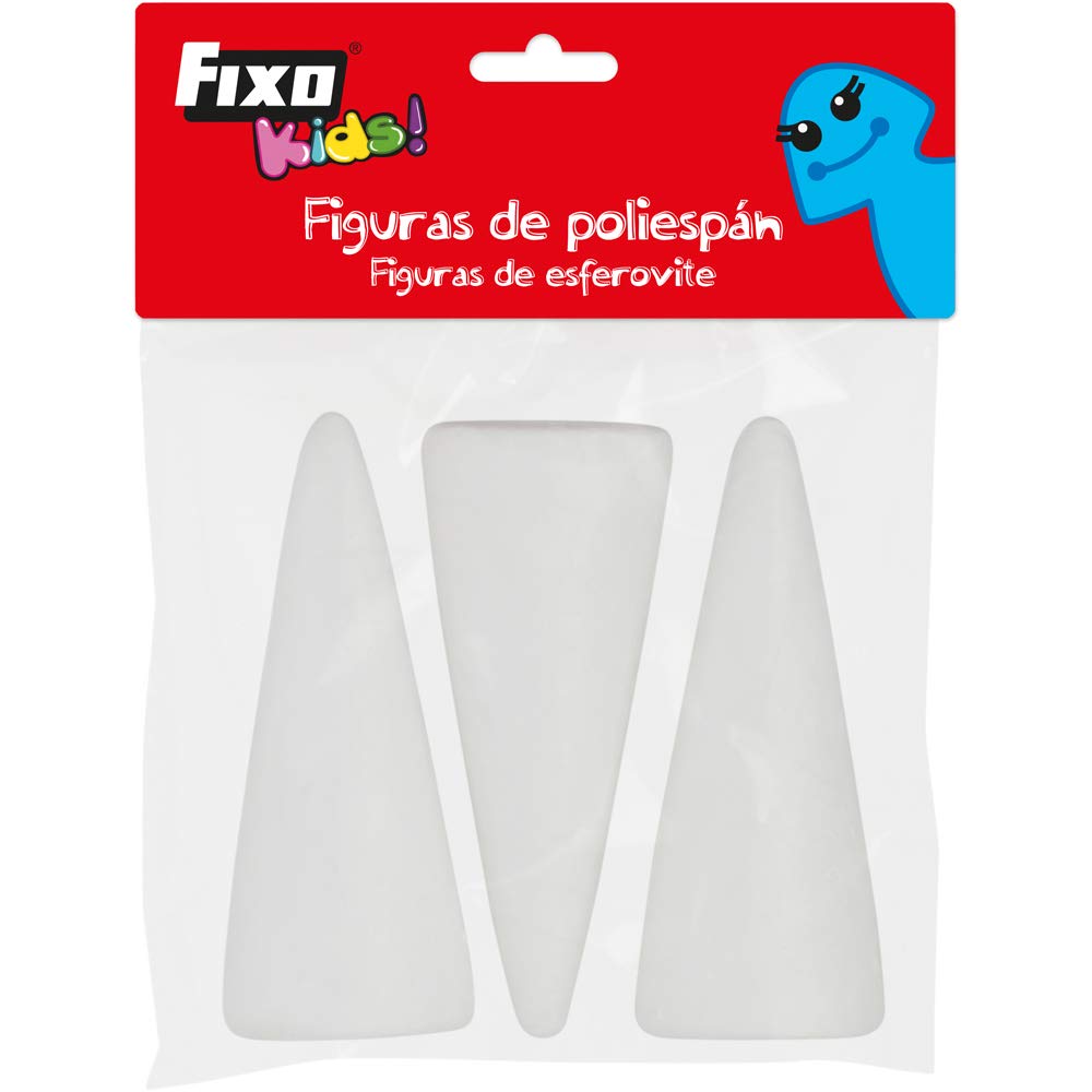 Grafoplas 422325 - Polystyrene Shape Cone 3 Units