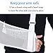White Mesh Arm Sling Shower Sling Fashion Sling Shoulder Sling for Men and Women
