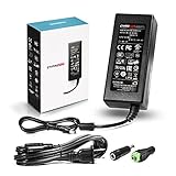 [UL Listed] Chanzon 12V 5A 60W AC DC Power Supply Adapter (Input 110V-220V, Output 12 Volt 5 Amp 60 Watt) DC Converter LED Driver Lighting Transformer for 12 V 5 A Flexible LED Tape Strip Light