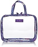 Vera Bradley 4 Pc Cosmetic Organizer, Lilac Tapestry