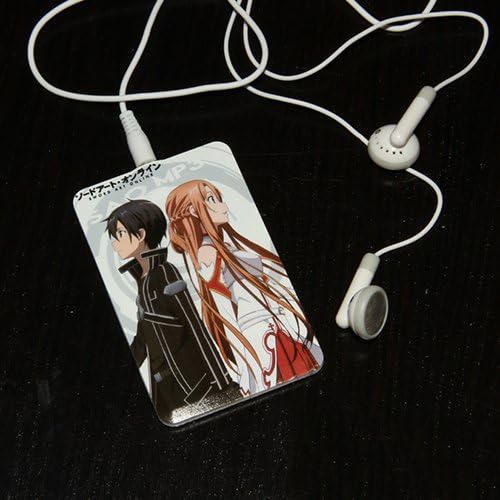 Japanese Anime Sword Art Online Credit Card Mp3 Player 8g Include 2 5mm Headset And High Speed 2 0 Usb Data Cable Amazon Ca Electronics