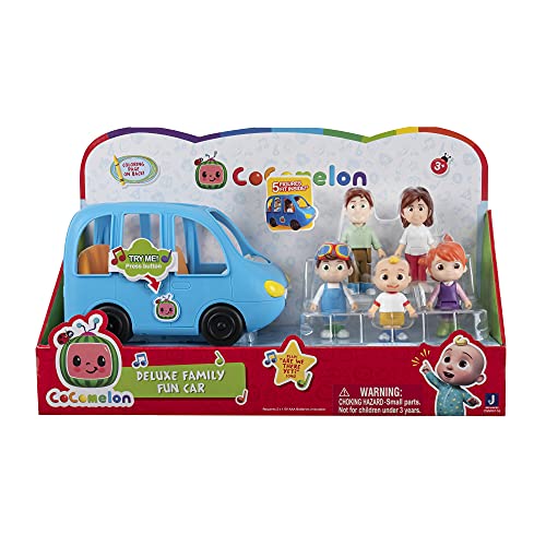 Deluxe Family Fun Car, With Sounds Includes JJ, Mom, Dad