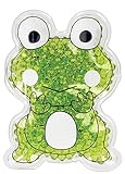 TheraPearl Children's Pals, Ribbit the Frog, Reusable Hot Cold Therapy Pack with Gel Beads