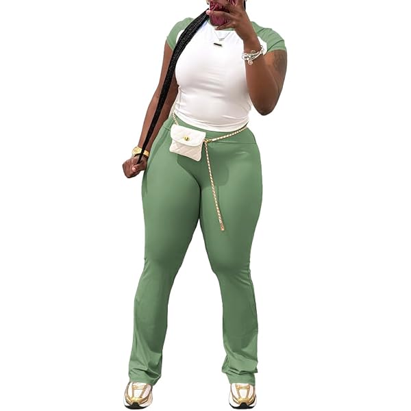 Nimsruc Two Piece Outfits For Women Summer Casual Short Sleeve Jogging Suits, 8008 Apricot, S