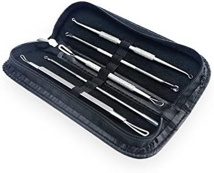 #1 Professional Blackhead and Blemish Stainless Steel Extractor Set