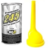 BG 245 Premium Diesel Fuel System Cleaner 11 OZ CAN with Funnel