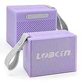 Portable Bluetooth V4.2 Speaker,Lobkin Outdoor Speaker with 5W Driver,IPX6 Waterproof, 10 Hours Playtime, Gift, Pool, Beach, Golf, Outdoors (Purple)