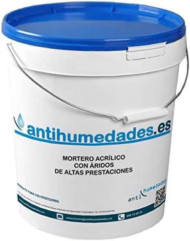 High Performance Acrylic Mortar with áridos – 25 kg, Grey Cement