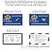 Big Dot of Happiness Royal Prince Charming - Baby Shower or Birthday Party Game Scratch Off Cards - 22 Count