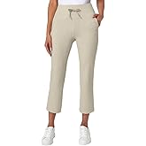 Mondetta Women's Moisture Wicking High Rise Drawstring Capri Pant