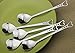5.6'' Set of 6 Heart Spoons, Heart Shaped Spoons Stainless Steel – Cute Spoon and Functional for Hot Cocoa Bars, Tea Bags, or Cocktail Mixing – Easy to Clean and Spill-Free Use