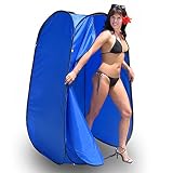 Pop-Up Room in a Bag Instant Portable Changing, Shower and Bathroom with Dura-light Steel Frame and Weather-Resistant material for for Pontoon / Deck / Fishing / Sail Boat. Included Tie-Down Kit.