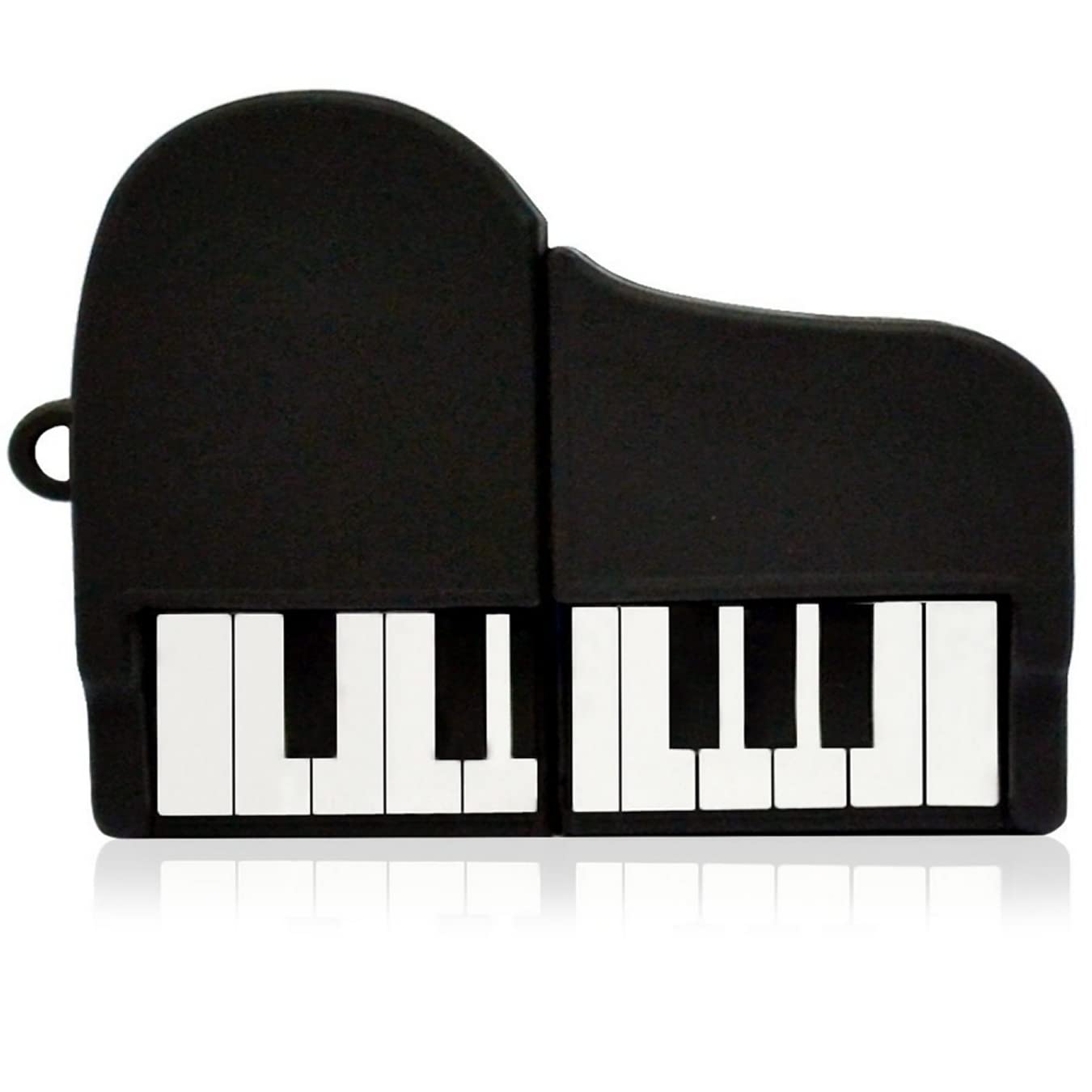Piano 16GB USB Keyboard Musical Instrument Flash Pen Drive Memory Thumb Stick Data Storage Black White
