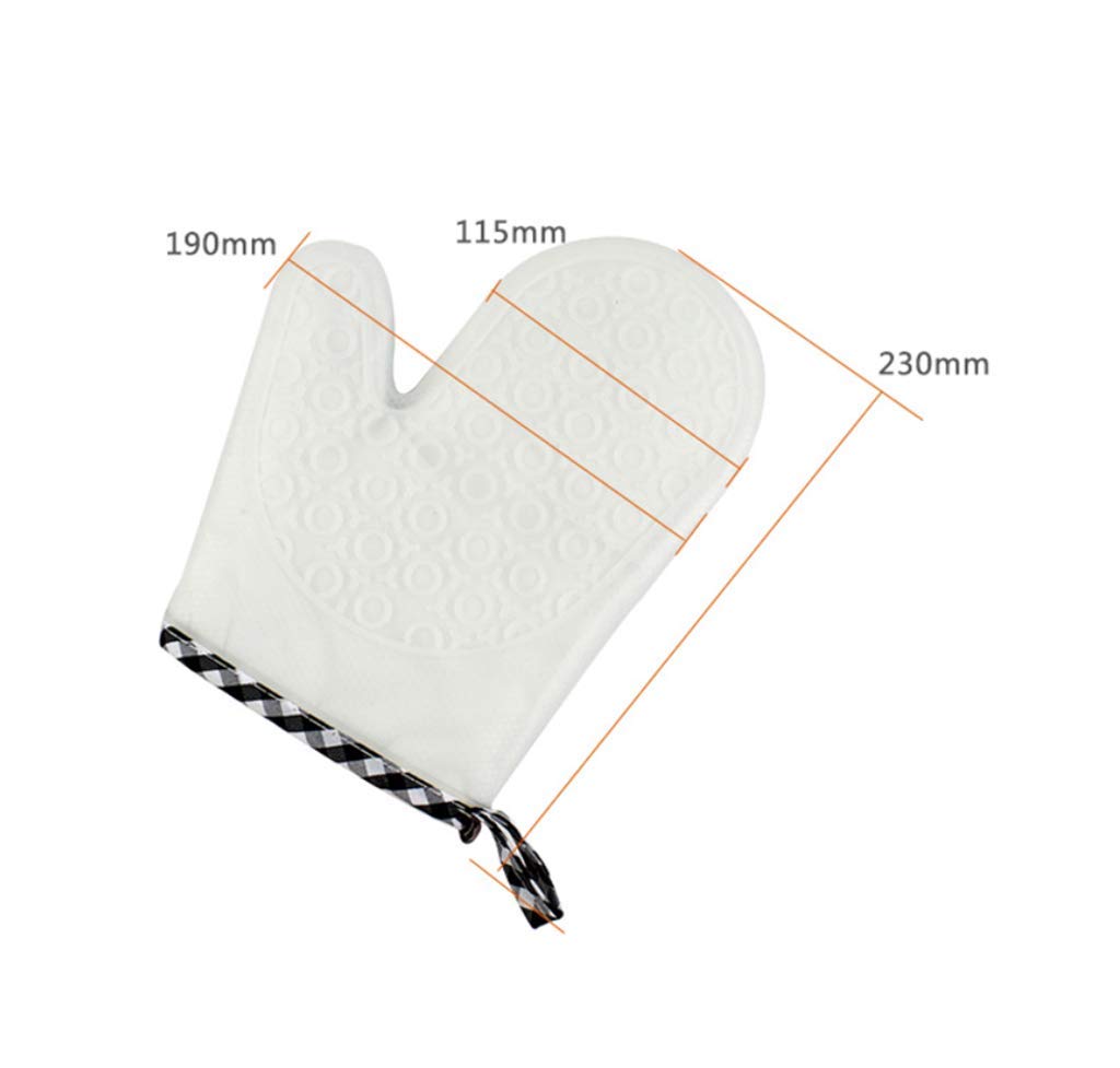 LYX® Guantes Del Horno, Aislamiento De Silicona Antideslizante ...