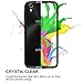 Alcatel Idol 4 Case, Alcatel Nitro 4 Case, Tauri [Anti Scratch] Crystal Clear TPU Bumper Hybrid Protective Case Cover for Alcatel Idol 4 / Nitro 4 - Black