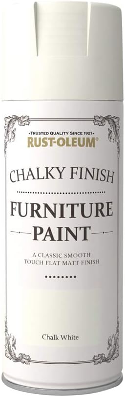 Rust-Oleum AE0525400UK Spray Paint, Chalk White