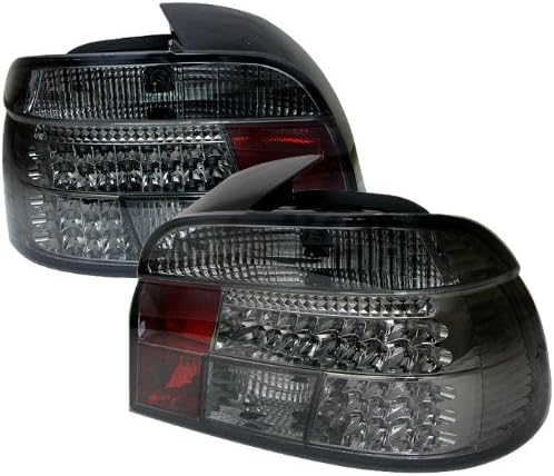 Redlines TL-BE3995-LED-SM Smoke Medium LED Tail Light for BMW E39 5-Series '97-'03 - Pair