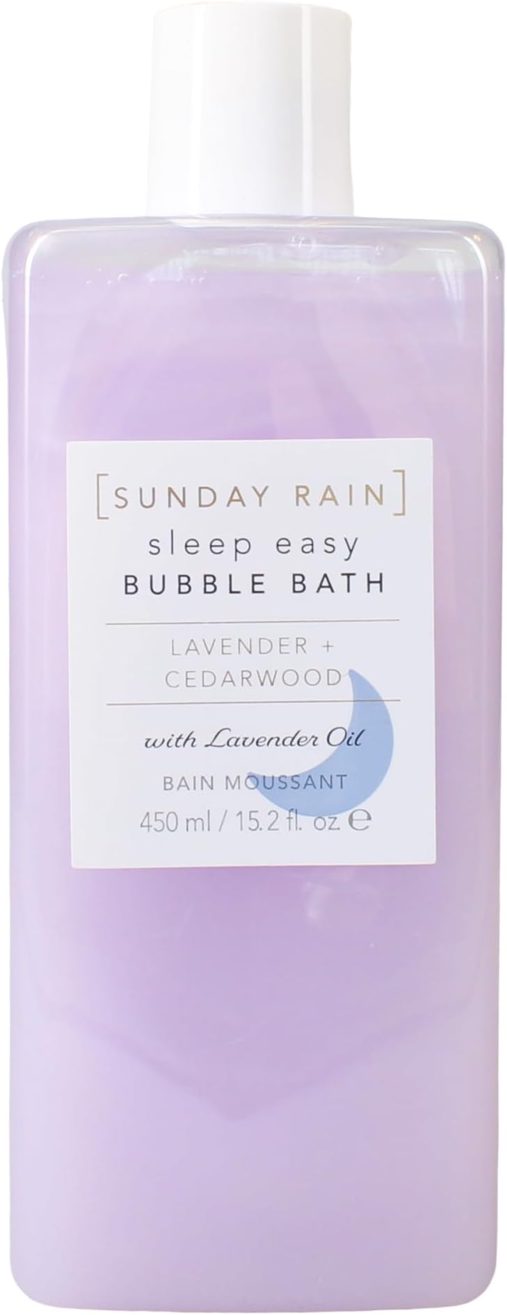 Sunday Rain Sleep Easy Bubble Bath Lavender Cedarwood 450ml