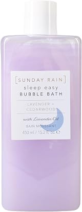 Sunday Rain Sleep Easy Bubble Bath Lavender Cedarwood 450ml