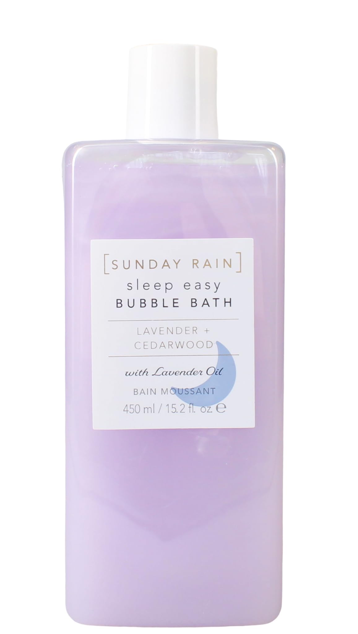 Sunday Rain Sleep Easy Bubble Bath, Lavendar Bath Soak, Calming, Helps Aid Relaxation, Vegan & Cruelty Free, 450ml
