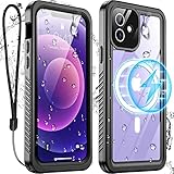 Temdan for iPhone 12 Case Waterproof,Built-in 9H