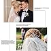 Barogirl Wedding Hair Pins Clips Set Bride Head Piece Bridal Crystal Hair Jewelry for Women and Girls 1 PC (Silver)