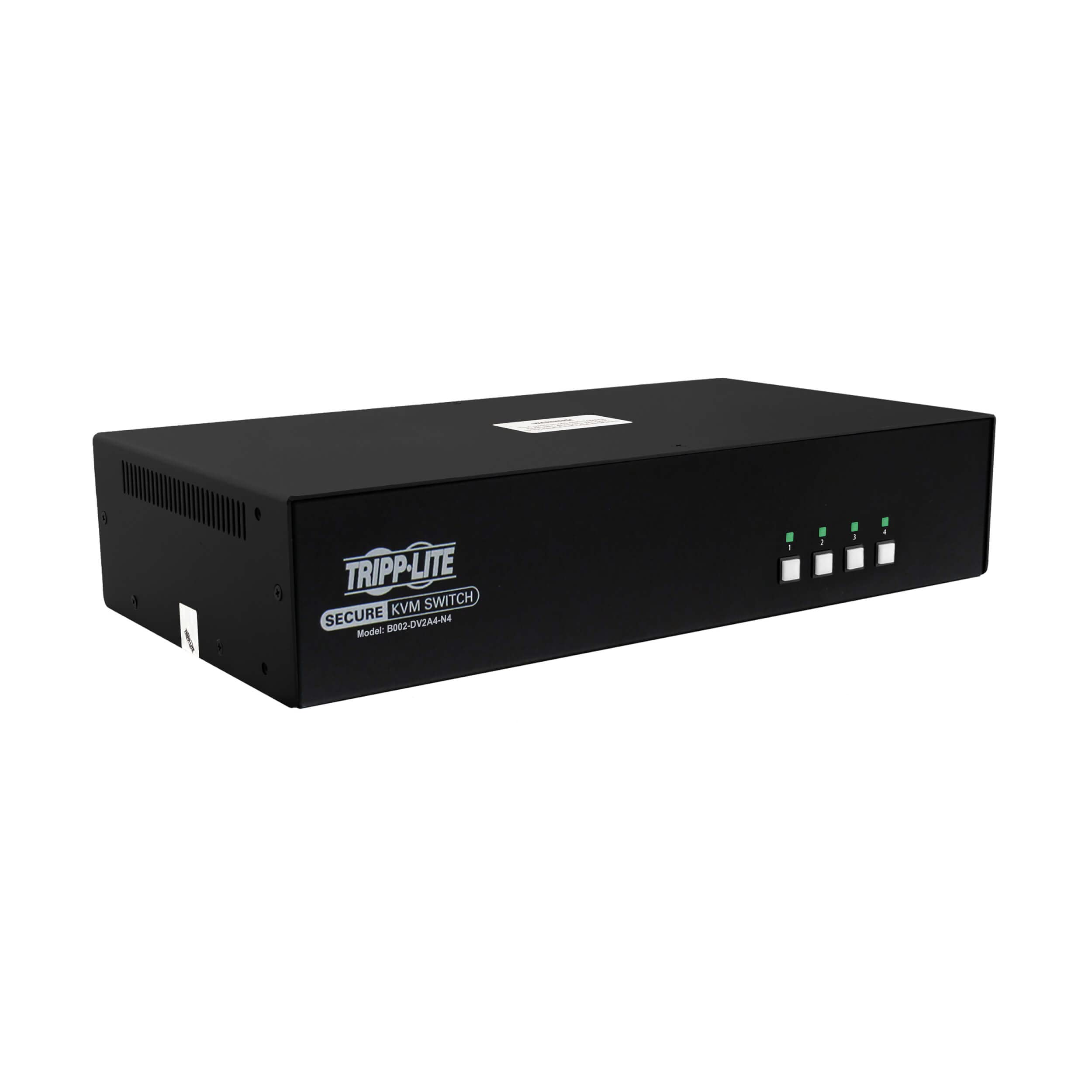Tripp Lite Secure KVM Switch 4-Port Dual-Head