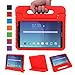 NEWSTYLE Tab E 8.0 Kids Case - Shockproof Light Weight Protection Handle Stand Kids Case for Samsung Galaxy Tab E 8.0 Inch 2015 Tablet (Not Fit Other Tablet) (Red)