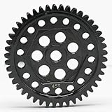Raidenracing Harden Steel Spur Main Gear 45T for Traxxas TRX-4 Defender D90 Bronco Blazer