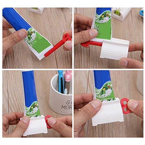 RAYNAG 3 Pack Multi Purpose Tube Squeezer Dispenser Bathroom Toothpaste Holder,Hair Color Dye/Cosmetic/Oil Paint Squeezer
