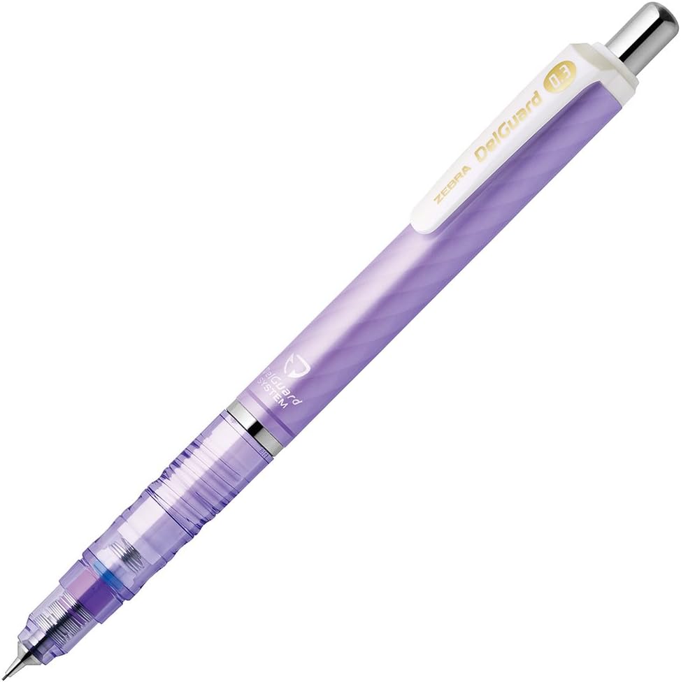 Zebra Mechanical Pencil Delguard 0.3mm, Luminous Violet Body (PMAS85LMV) Amazon.ca Office